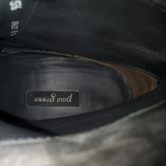 PAUL GREEN Women's Size 7.5 Tamara Nubuck Zip Bootie Iron Soft Leather New - Picture 7 of 7